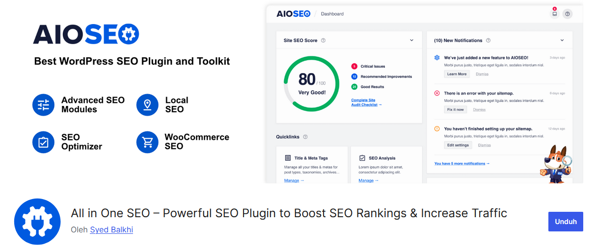 plugin seo wordpress gratis terbaik